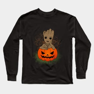 Halloween Groot Long Sleeve T-Shirt